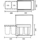 Kitchen Classification Trash Can Pull-out Cabinet Sink Cabinet Trash Can