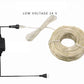 Christmas LED Leather Wire Light String Low Voltage 24v Light String Solar Light String Home Decor
