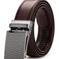 Adjustable Holeless Leather Belts