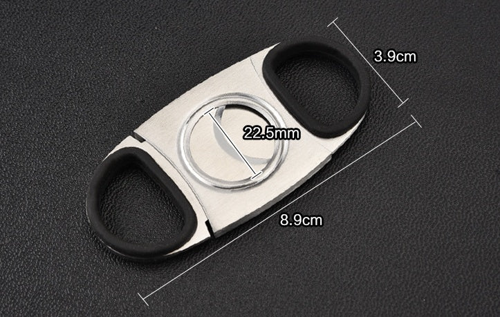 Cuban Cigar Cutter Knife Pocket Scissors Tobacciana FIT Cohiba Stainless Steel