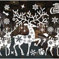 Christmas color window stickers
