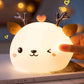 Home Simple And Cute Colorful Silicone Pat Light