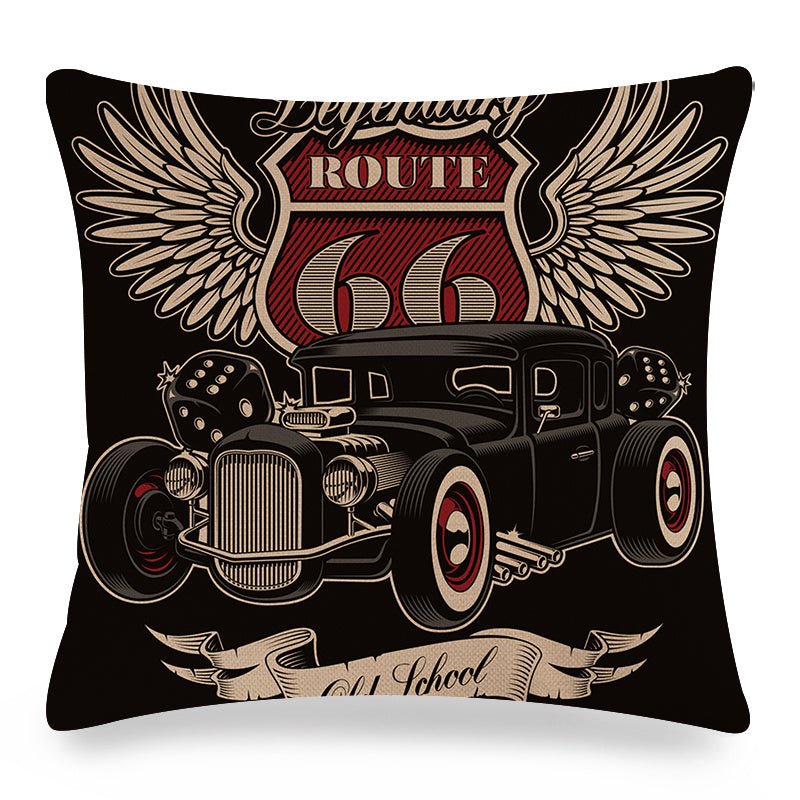 Home Fashion Minimalist Sofa Flannel Pillow Covers