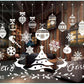 Christmas color window stickers