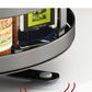 Rotatable kitchen seasoning rack