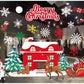 Christmas color window stickers