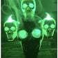 New Halloween Decoration Halloween Skull With Lights Ornaments