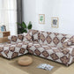 L shaped Sofa Cover Elastic Blue Sofa covers for living room