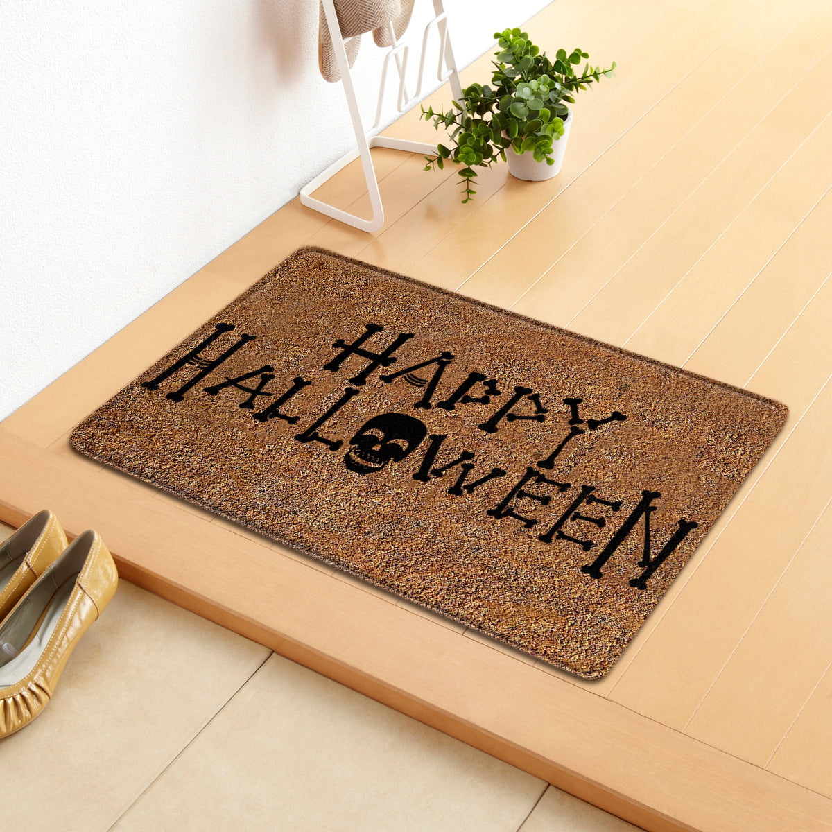 Halloween Letter Door Mat Kitchen Mat Bedroom Living Room Carpet Floor Mat