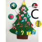 DIY Felt Christmas Tree With Three-dimensional Christmas Tree