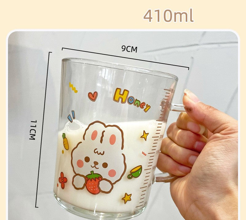 Creative High Borosilicate Glass Water Cup