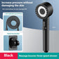Supercharged Shower Head Pressurized Filtration Bath Set