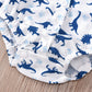 Baby Boy Summer New Short Sleeved Kazakhstan Shorts Suit Boy