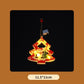 Decorative String Lights Christmas House Christmas Tree Pendant