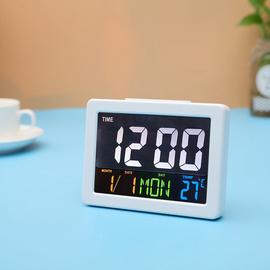Electronic Clock Desk Clock Students With Temperature Alarm Clock