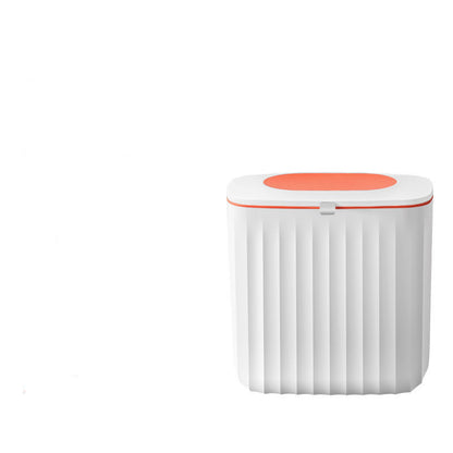 Kitchen Trash Can Wall Mounted With Lid