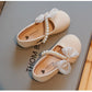 White Pearl Little Girl Baby Princess Shoes