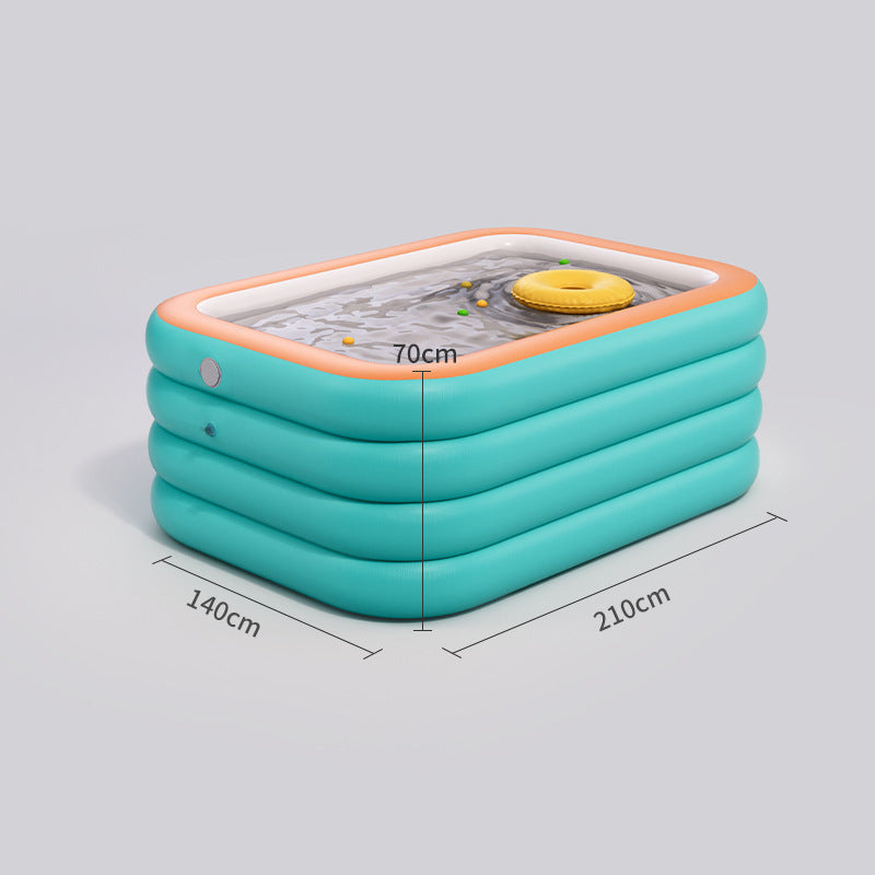 Summer Inflatable Pool Outdoor Foldable Swimming Pool