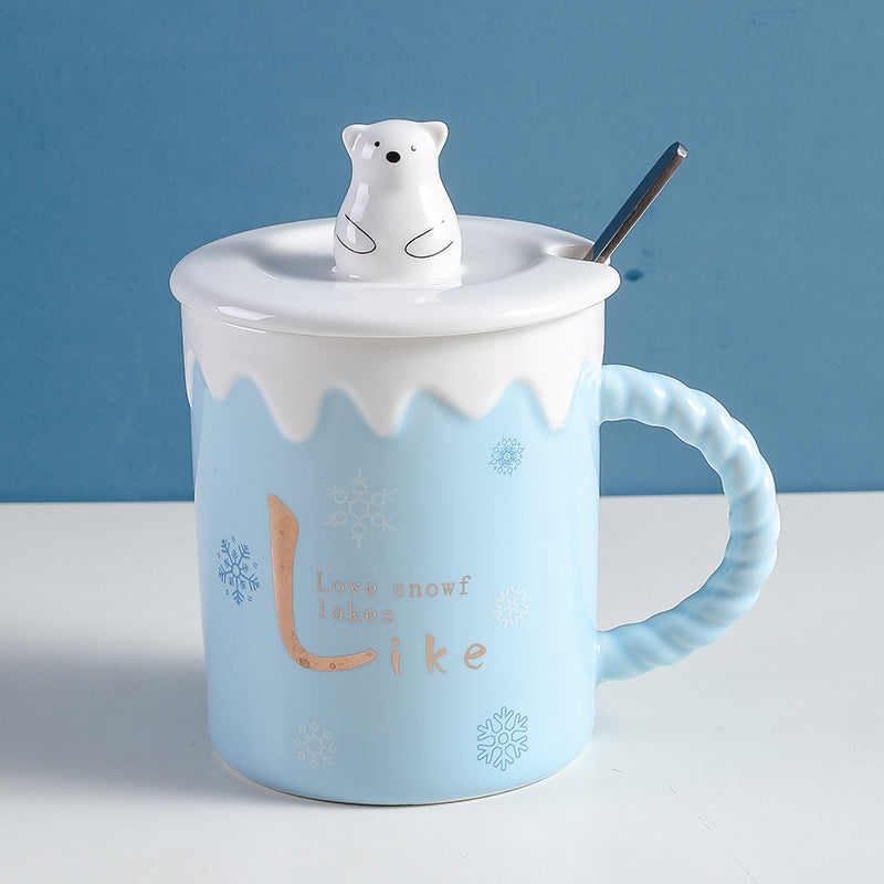 Cute Polar Bear Mug Ceramic Mug