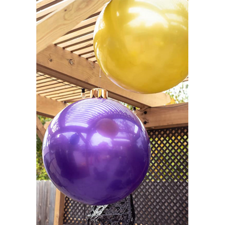 Christmas Ball Seamless Inflatable Oversized Ornament