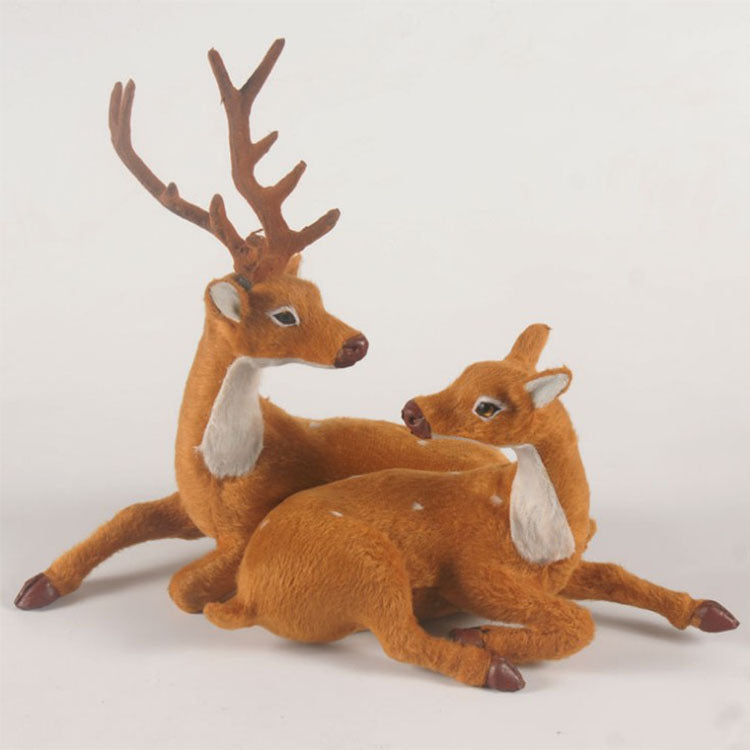 Christmas deer simulation elk