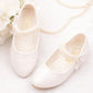 Girls' Photography Flat Leather Shoes