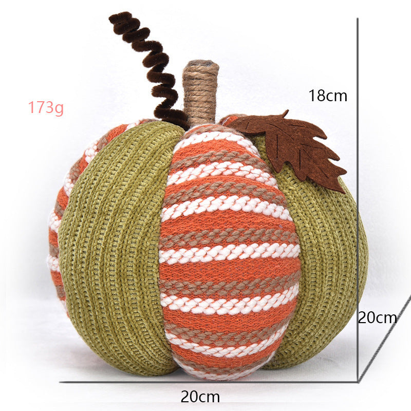 Handmade Pumpkin Ornaments Thanksgiving Decoration Festival