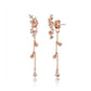 MENGJIQIAO 2019 Korean Cubic Zircon Drop Earrings For Women