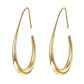 Lightweight Teardrop Hoop Earrings for Women