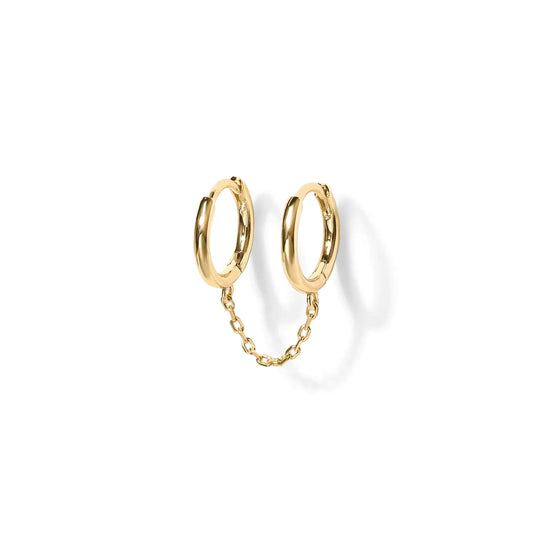 PAVOI 14K Gold Chain Earrings for Women