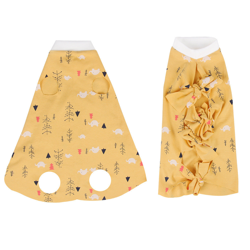 Pet Cat Sterilization Clothing Anti-licking Anti-off Breathable