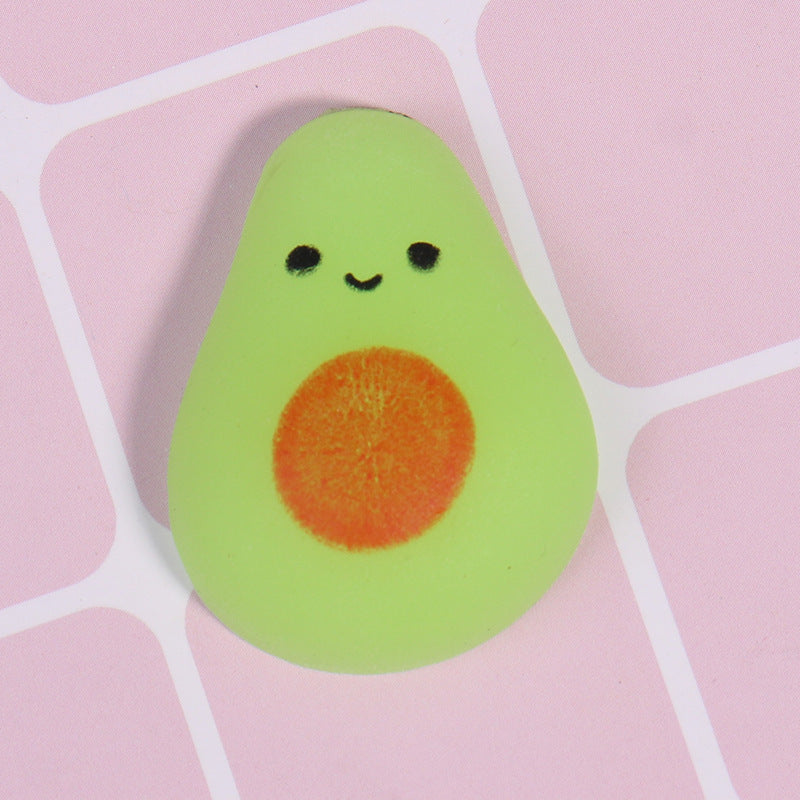 Creative Fruit Series Soft Plastic Exotic Toys