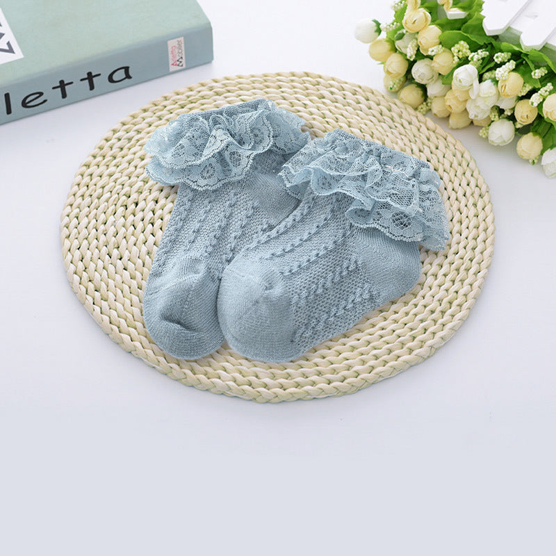 Fashion Baby Girl Lace Socks