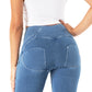 Jeans Women'S Beautiful Buttocks Fitness Yoga Pants Slim Hips Dance Pants Women