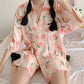 Pajama Sets Women Sweet Casual Simple Design Stylish Japanese Style