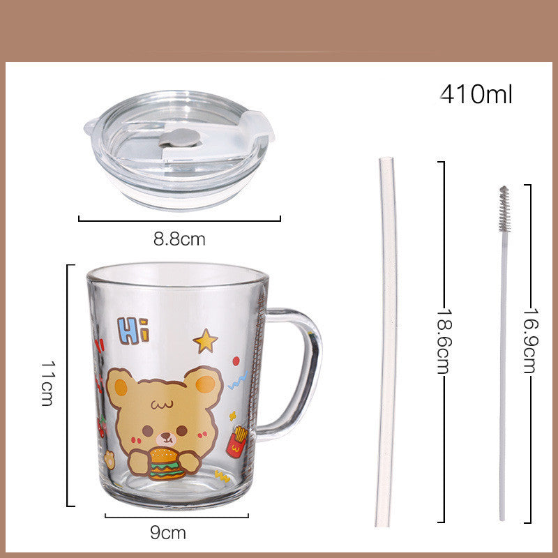 Creative High Borosilicate Glass Water Cup