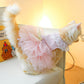 Pet Clothing Cat Clothes Lace Cat