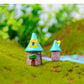 Micro Landscape Ornaments Resin Crafts Cartoon Tree House