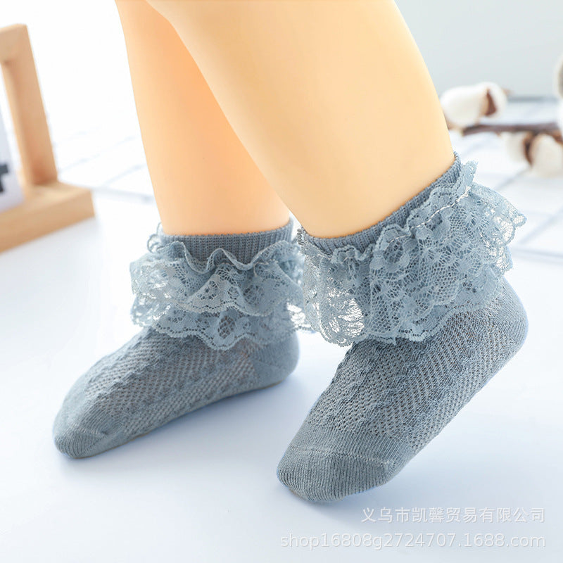 Fashion Baby Girl Lace Socks