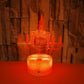 Home Touch Color Changing Acrylic 3D Night Light