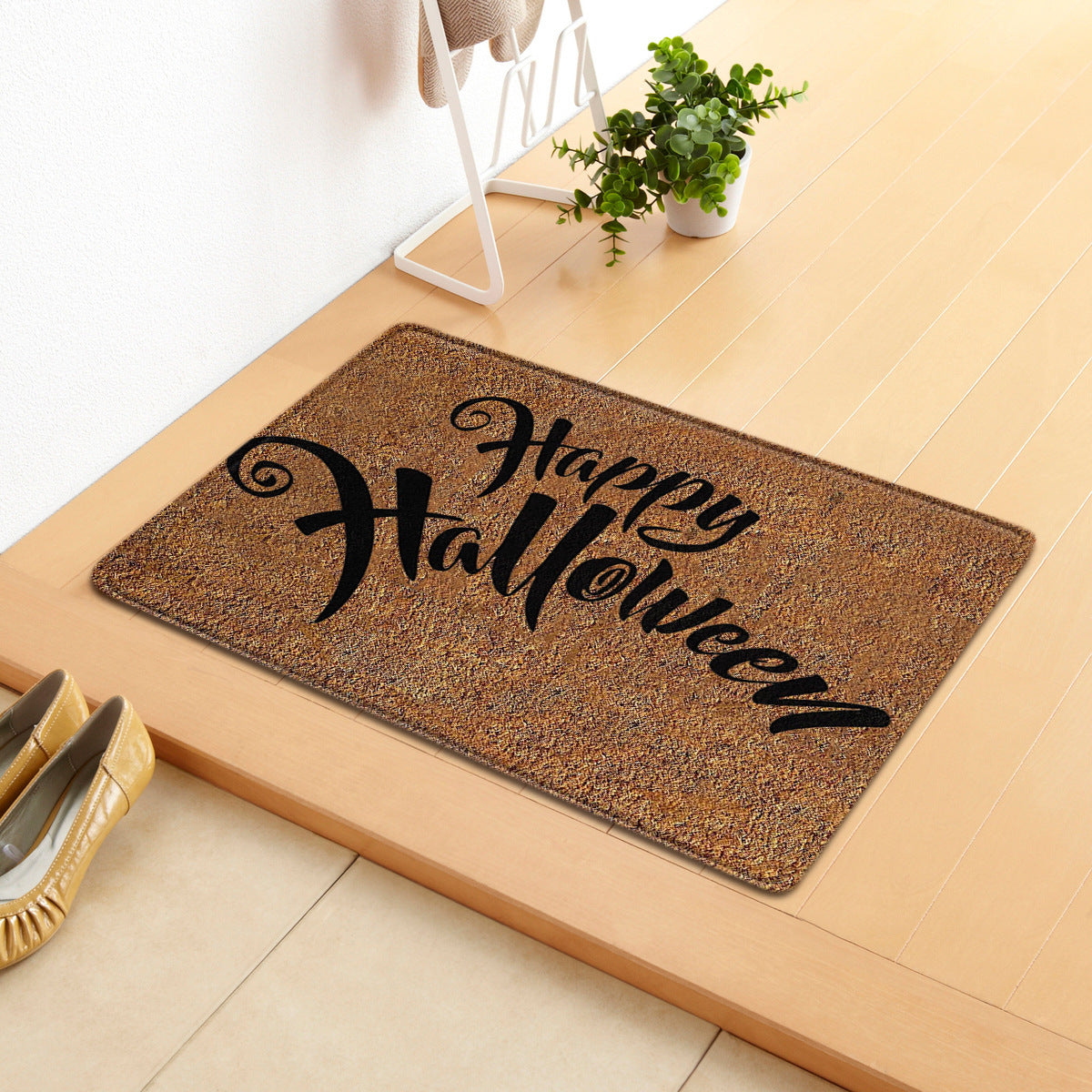 Halloween Letter Door Mat Kitchen Mat Bedroom Living Room Carpet Floor Mat