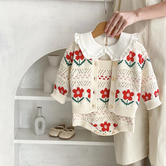 Autumn Clothing Infant Baby Girl Baby Sweaters Cardigan Clothes