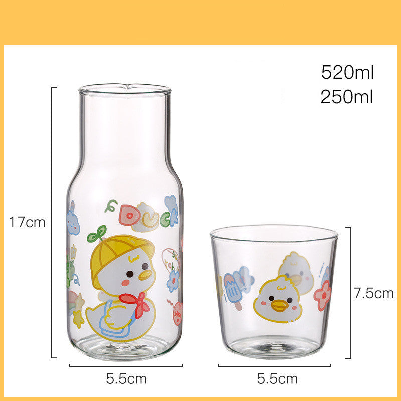 Creative High Borosilicate Glass Water Cup