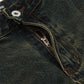 Fashion Horn Denim Trousers Men