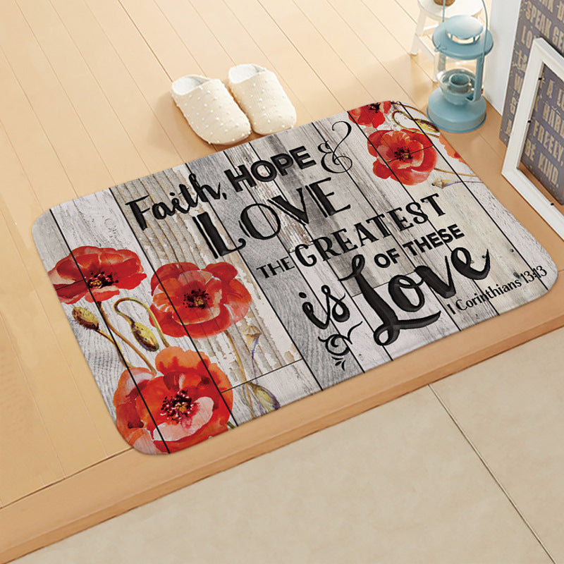 Home Printed Mat Kitchen Mat
