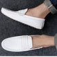 Plus Size Driving Shoes Authentic Leather Loafers Men