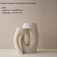 Ceramic Vase Circle Vase Second Generation Decoration Crafts Soft Vase
