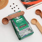 Kitchen Baking Measuring Spoon Dual-purpose Food Bag Sealing Clip Small Wood Spoon