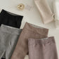 Girls Velvet Padded Leggings