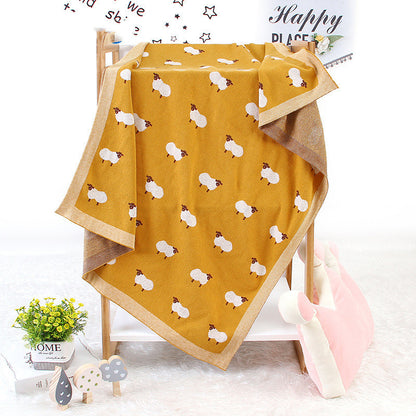 Baby Blanket Knitted Lamb Hug Blanket